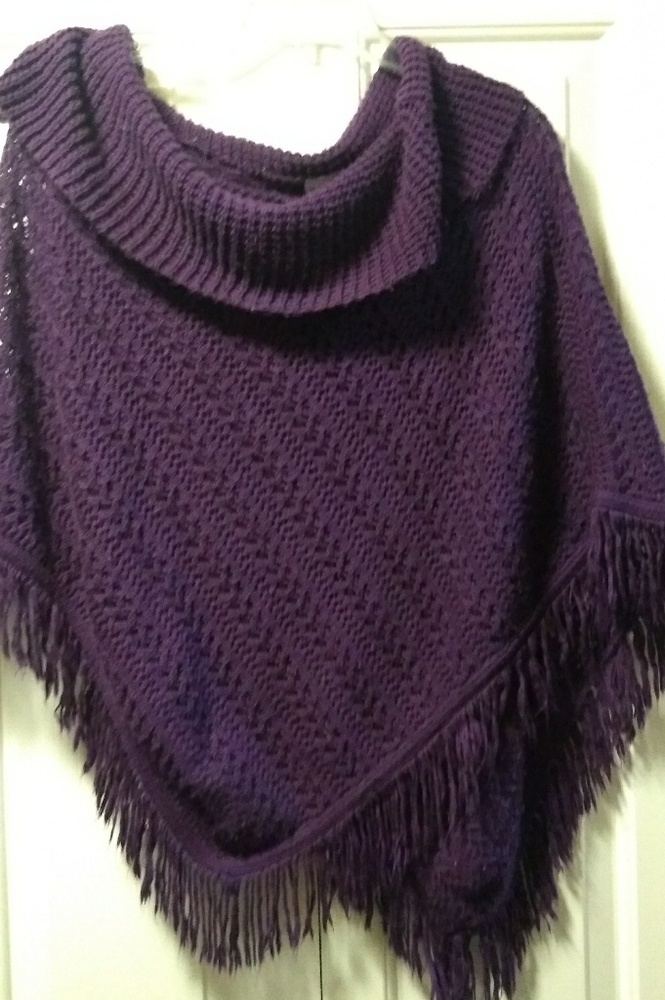 Women's poncho one size